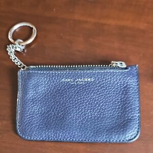 Marc Jacobs Midnight Blue Keychain Pouch